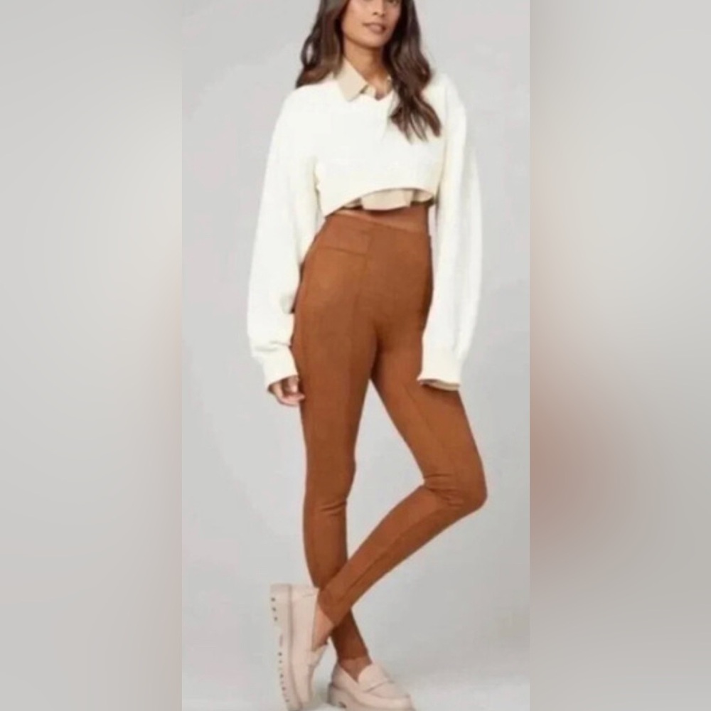 SPANX Faux Suede Leggings